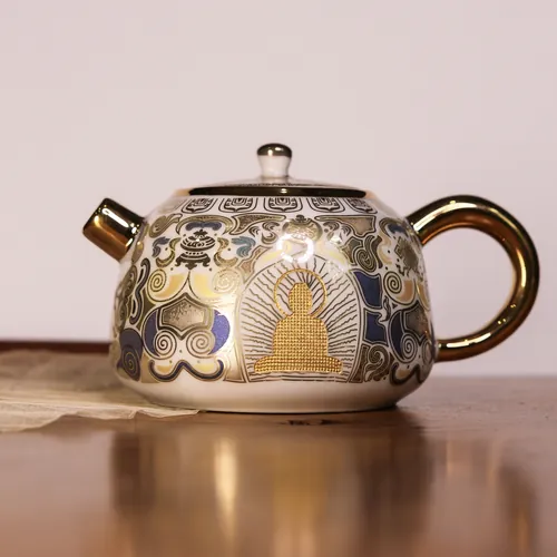Чайник керамический, 180 мл.
