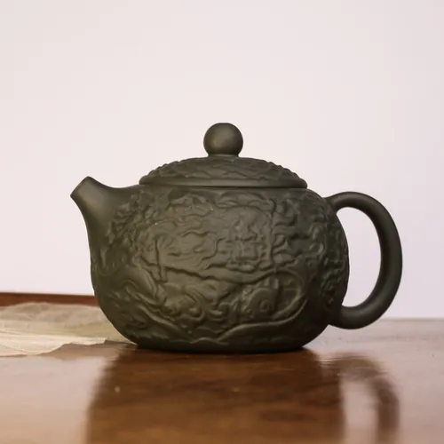 Исинский чайник "Си Ши, зелёный дракон", 240мл.